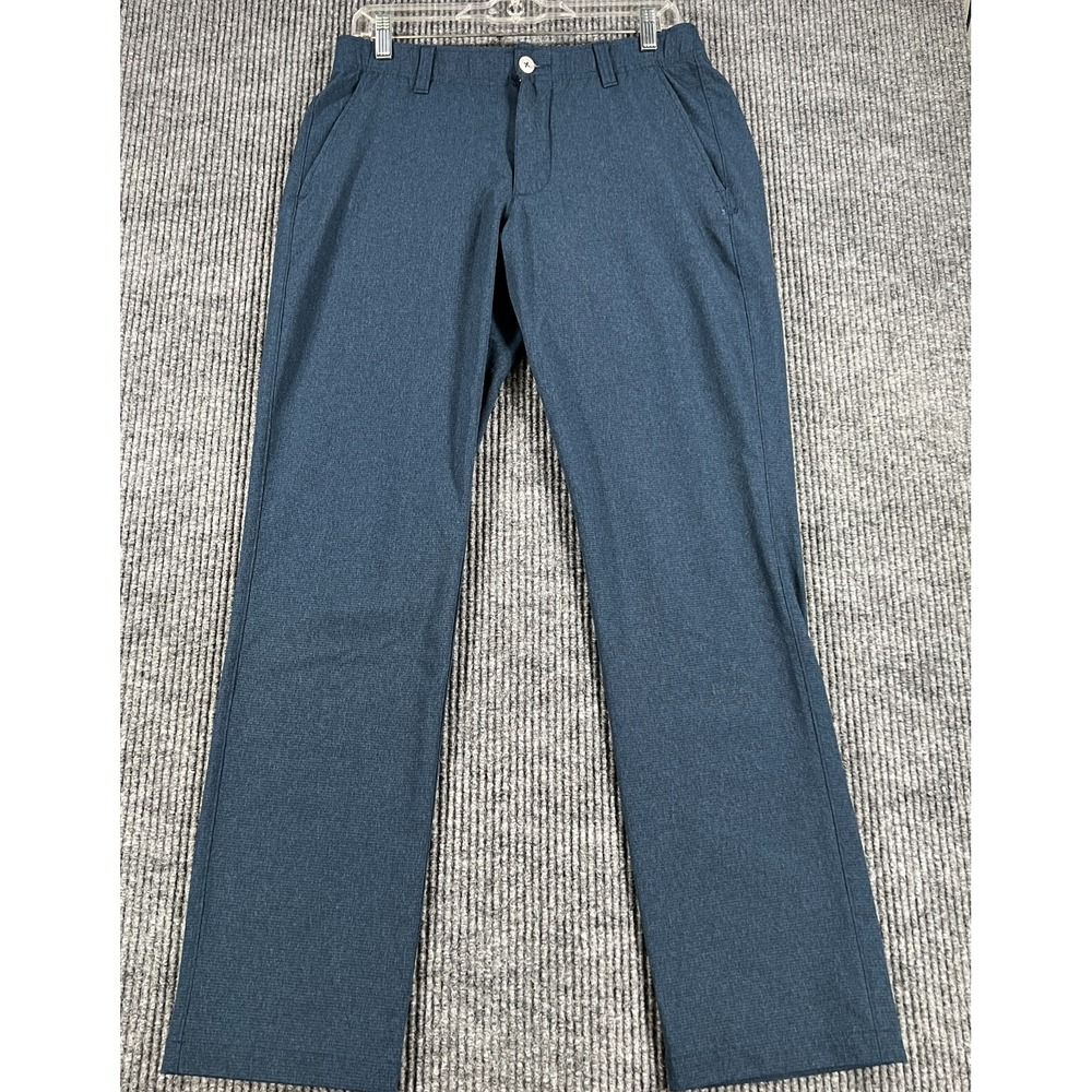 Under Armour Pants Mens 32x32 Blue Chino Golf Outdoor Lightweight Casual